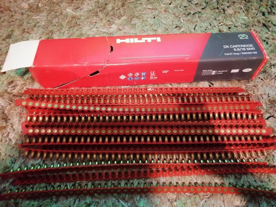 HILTI, DX CARTRIDGE 6.8/18 M40