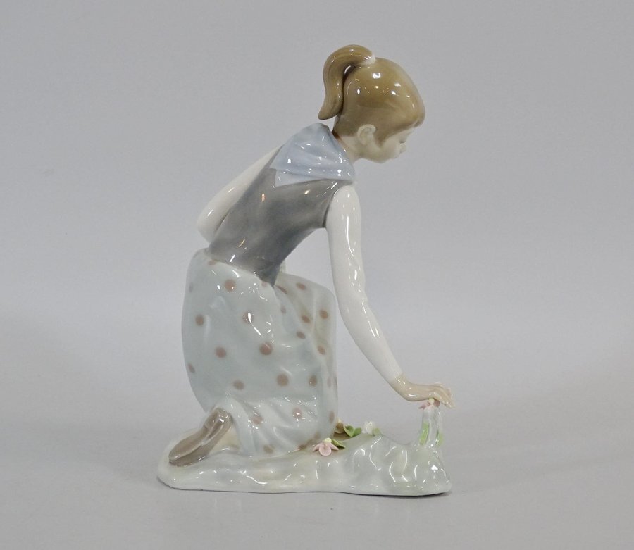 1 st stor Figurin Lladro Spanien  H 20