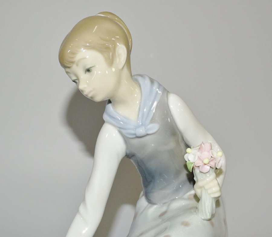 1 st stor Figurin Lladro Spanien  H 20