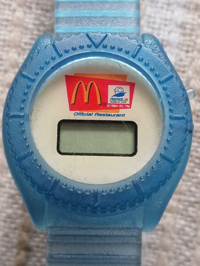 McDonalds klocka från 1994