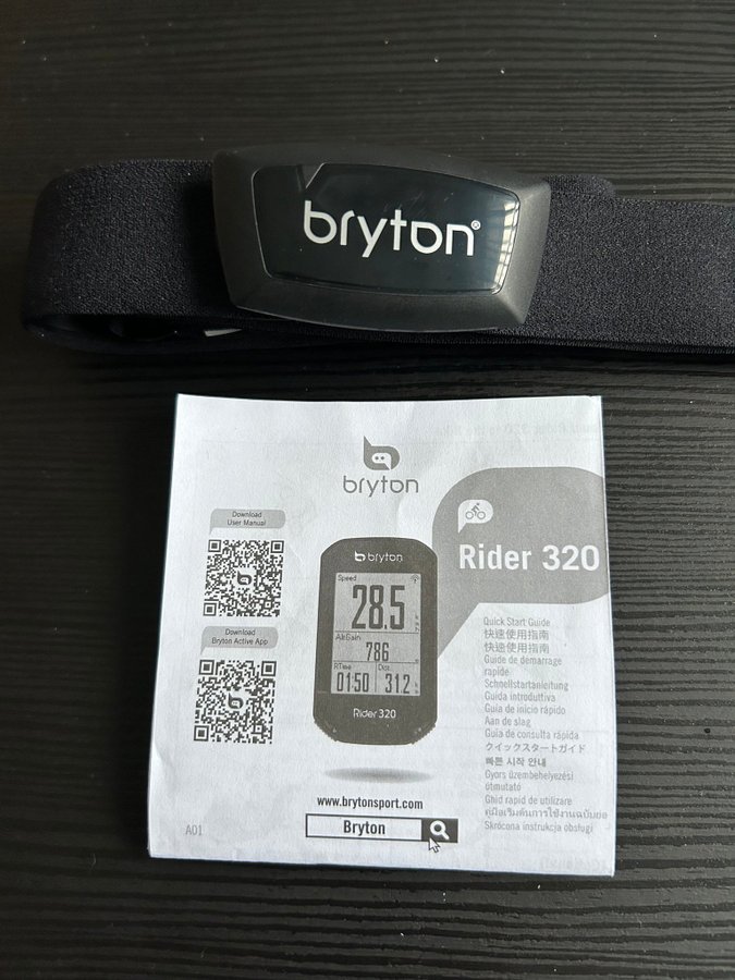 Bryton Rider 320 GPS Cykelcomputer