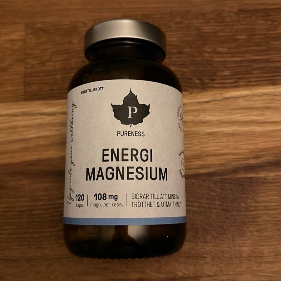 Energi Magnesium 120 kapslar