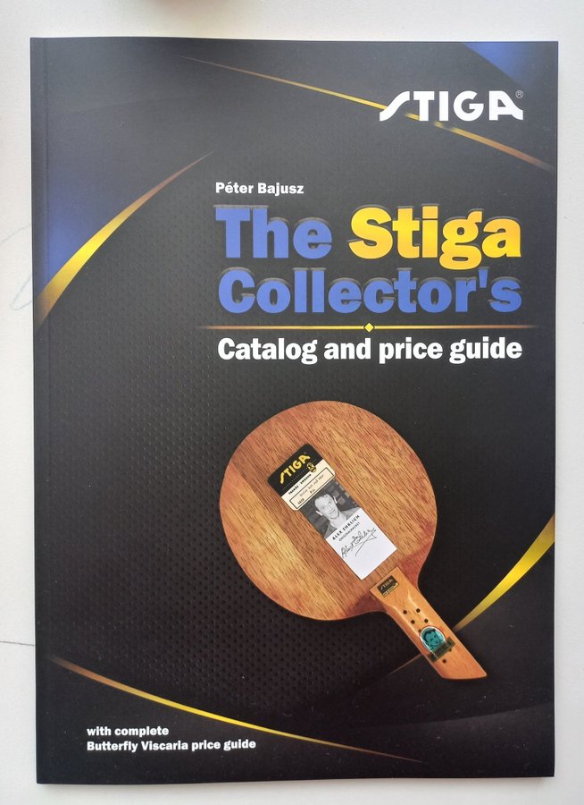 The Stiga Collector's Catalog and Price Guide by Peter Bajusz (2024)