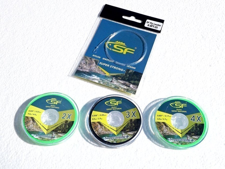 Pro Fly 9´ 2X Tafs + 2X-3X-4X Material 75-100 m