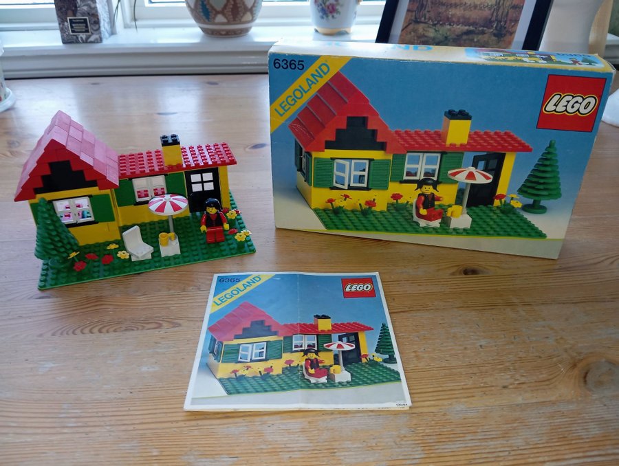 Lego 6365 - Hus med trädgård