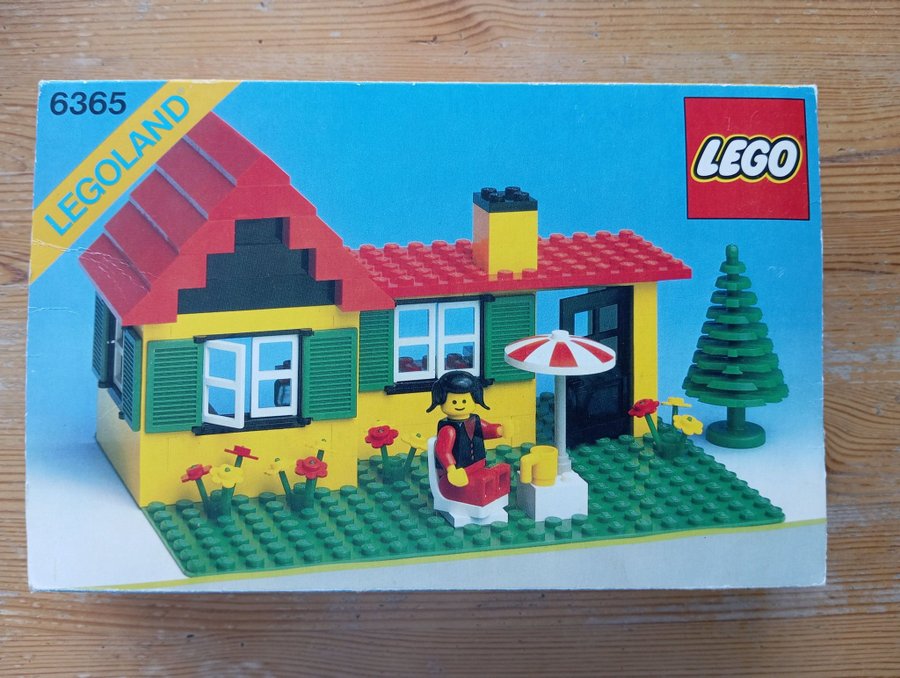 Lego 6365 - Hus med trädgård