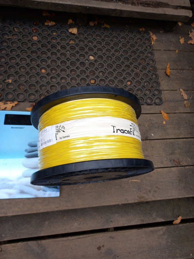 Brand New Soktrad YD 1,5 mm(0,8 mm) Gul 2410 m HDPE