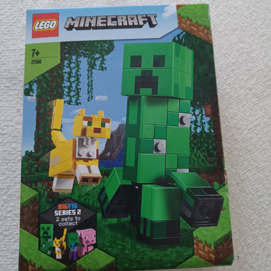 LEGO Minecraft BigFig Serie 2 - Creeper  Ocelot 21156