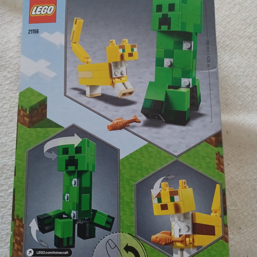 LEGO Minecraft BigFig Serie 2 - Creeper  Ocelot 21156