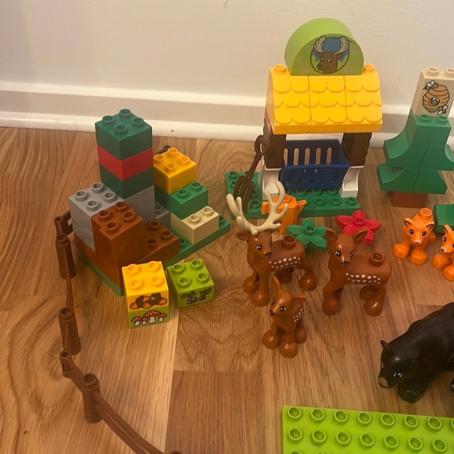 Lego Duplo Djur  Skog, djurpark