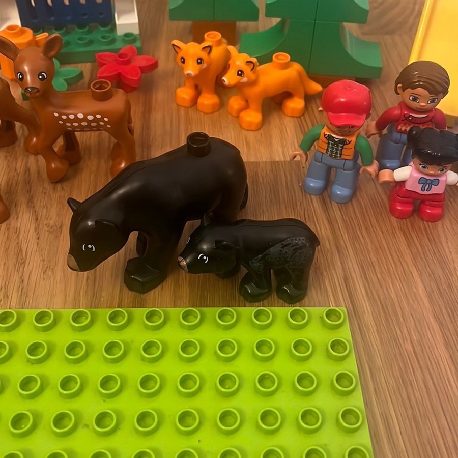 Lego Duplo Djur  Skog, djurpark