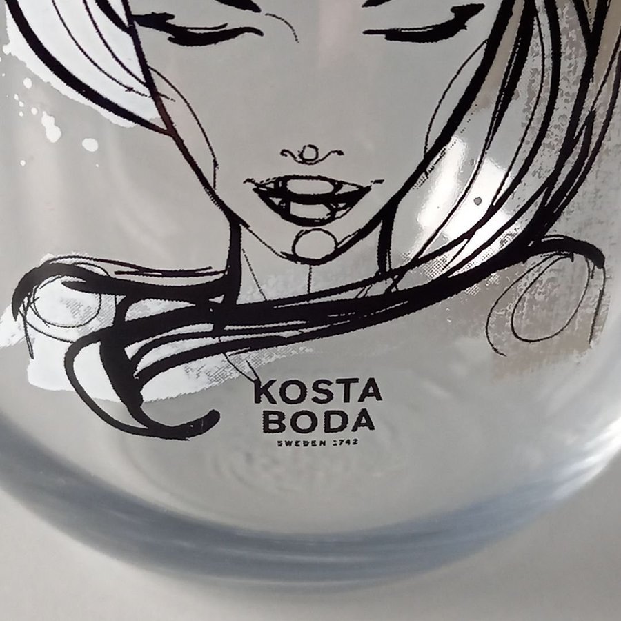 Oanvända! Kosta Boda All About You 2st tumblerglas White