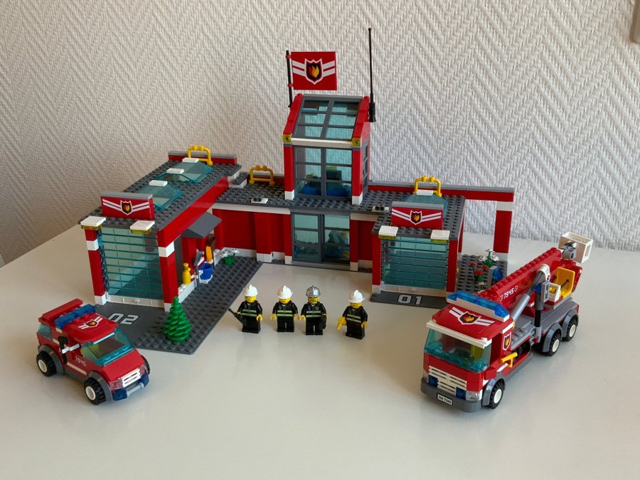 Lego City 7945 Brandstation