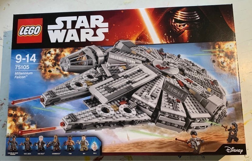 Lego Star Wars Millennium Falcon (beg. set från 2015) - 75105