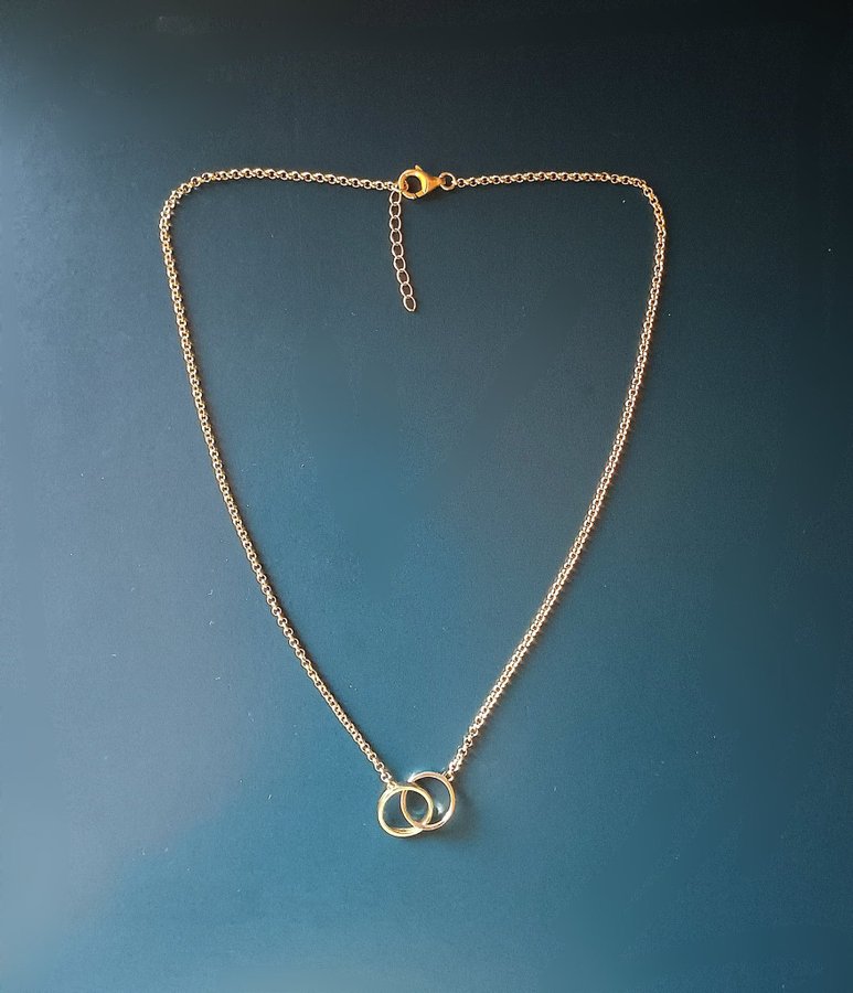 Mycket Vacker Collier i Sterling Silver 42-45cm 5,27 Gram. Toppskick!