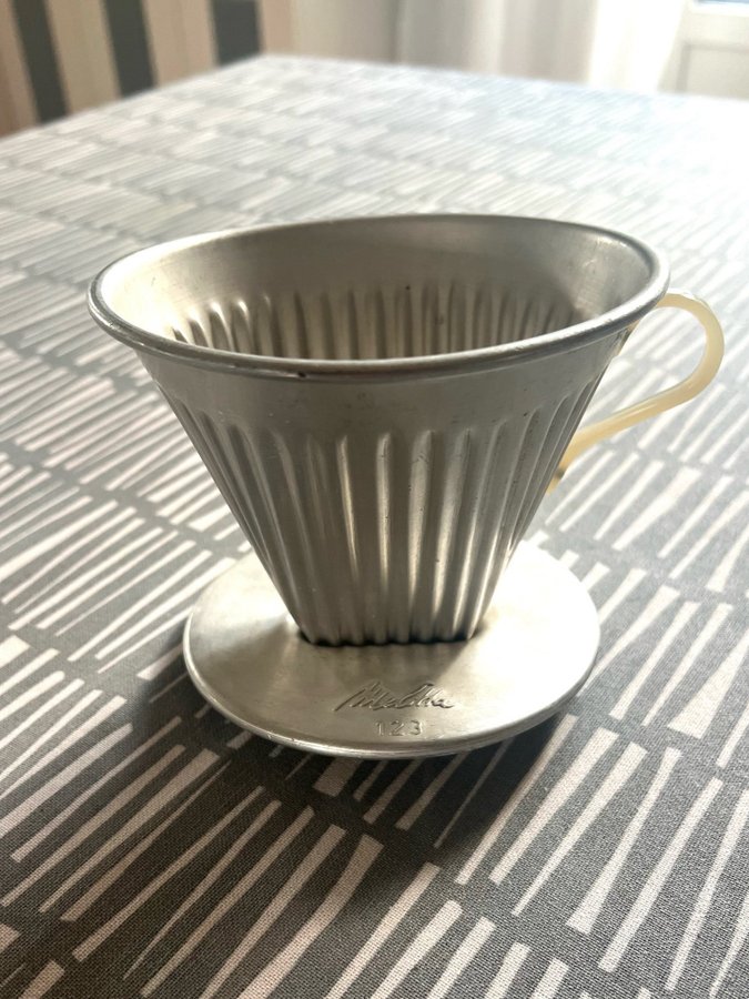 Melitta Filterhållare 123 Aluminium Retro