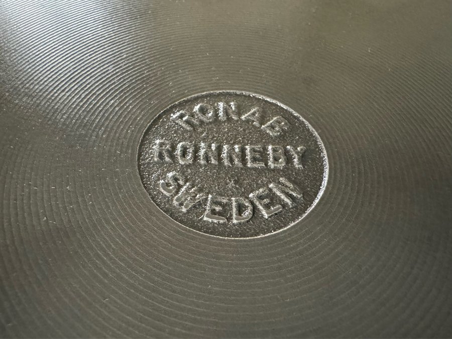 Ronab Ronneby grillpanna 25 cm - gjutjärn