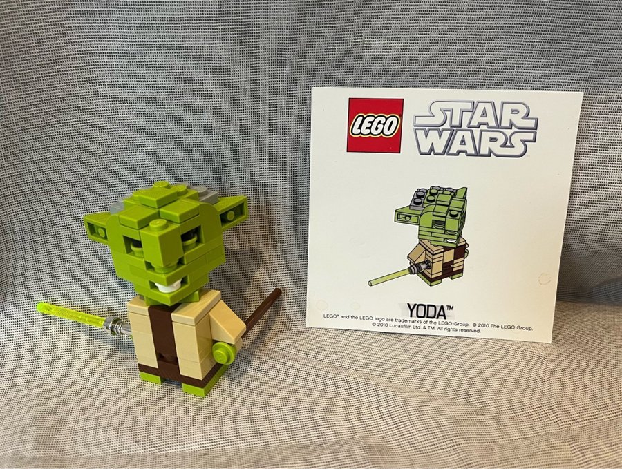 Lego Star Wars Yoda (design från 2010)