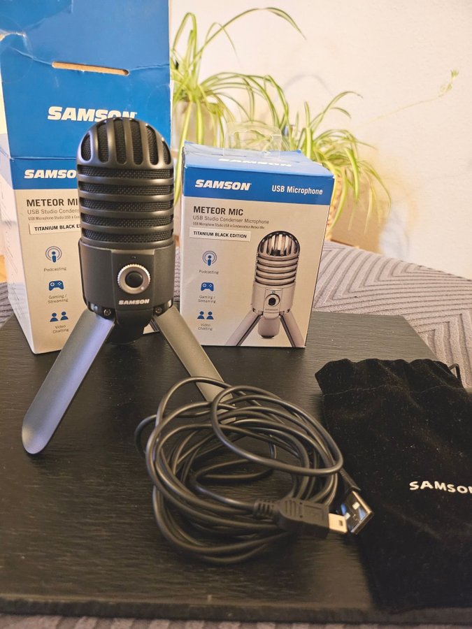 Samson Meteor Mic USB Studio Kondensator Mikrofon