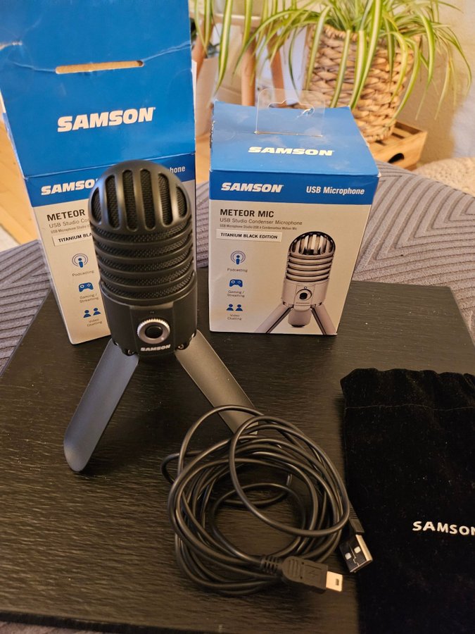 Samson Meteor Mic USB Studio Kondensator Mikrofon