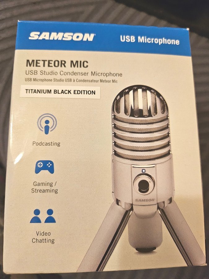 Samson Meteor Mic USB Studio Kondensator Mikrofon