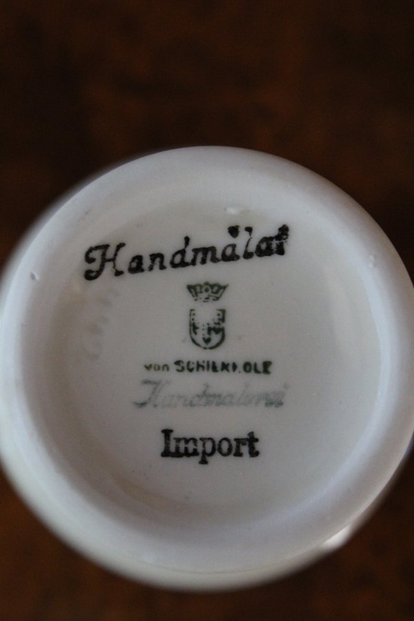 Vas, Von Schierholz, Handmålad