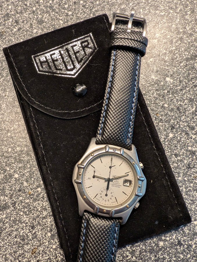 Heuer 2000 Quartz Chronograph - Säljes