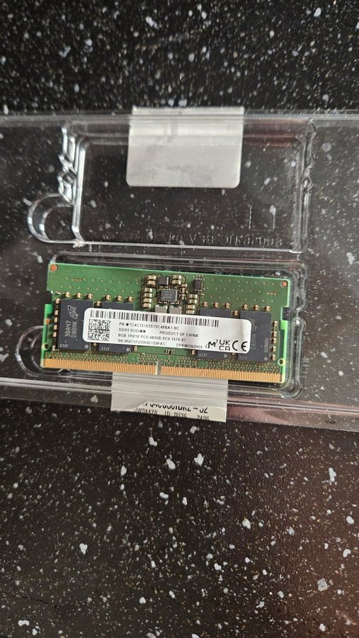 8GB DDR5 SODIMM 1600MHz