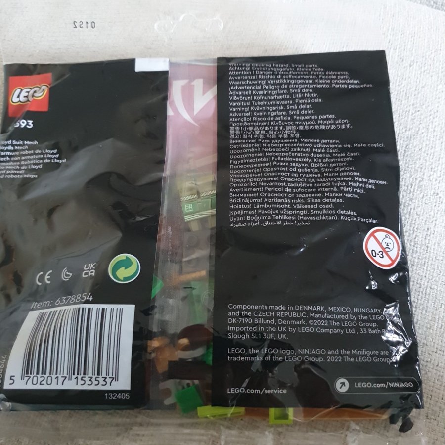 Lloyd Suit Mech polybag 30593