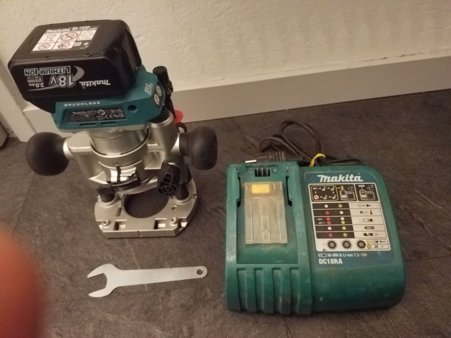 Makita DRT50 18V Sladdlös Fräs