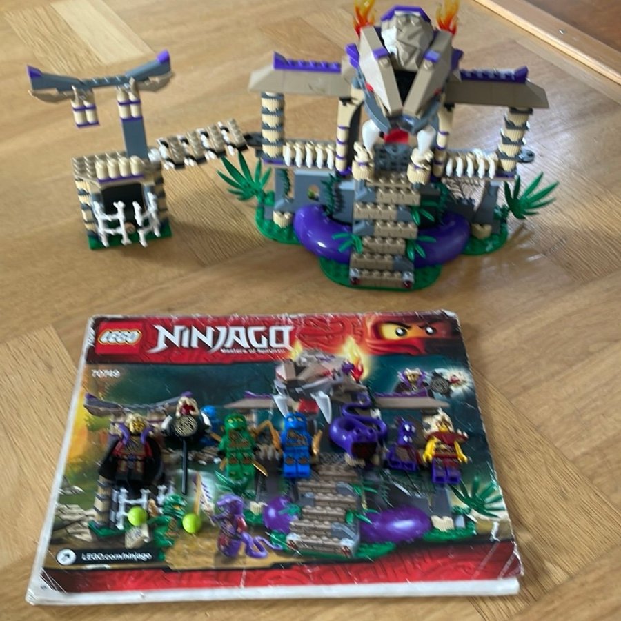 Lego Ninjago 70749 Temple of the Serpent