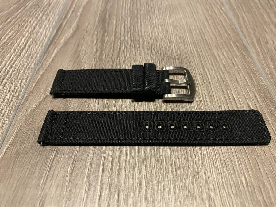 Klockband Canvas 20mm