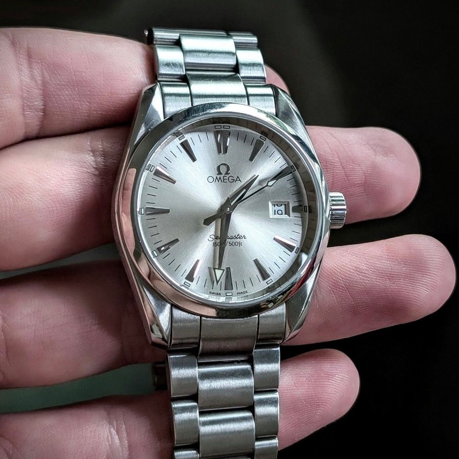 Omega Seamaster Aqua Terra, 1st Gen 36mm Quartz