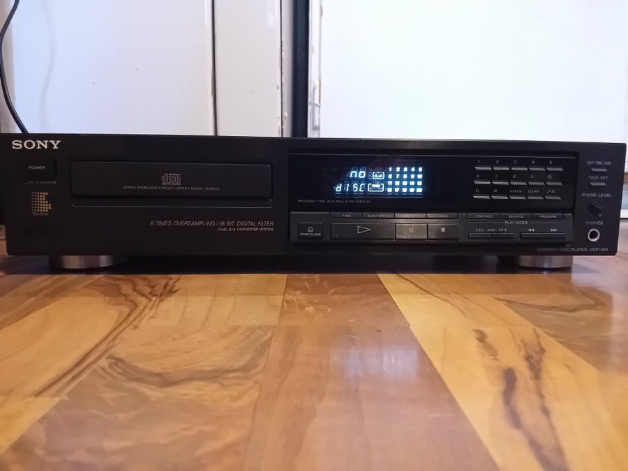 Sony CDP-490 CD-spelare