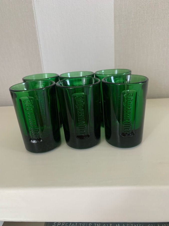 Jägermeister Green Shot Glasses 6 st