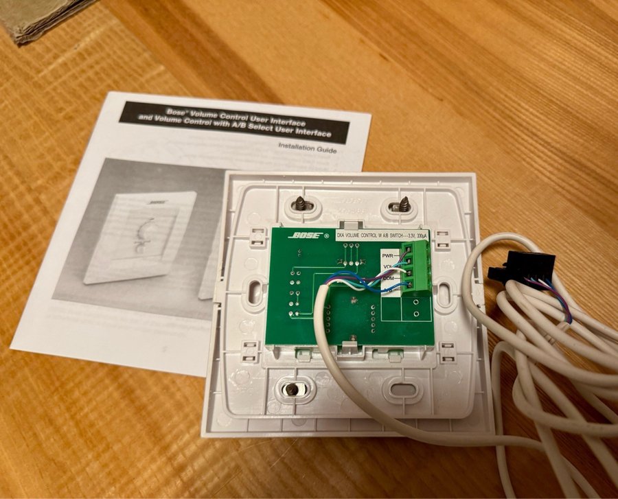 Bose Volym Controll User Interface