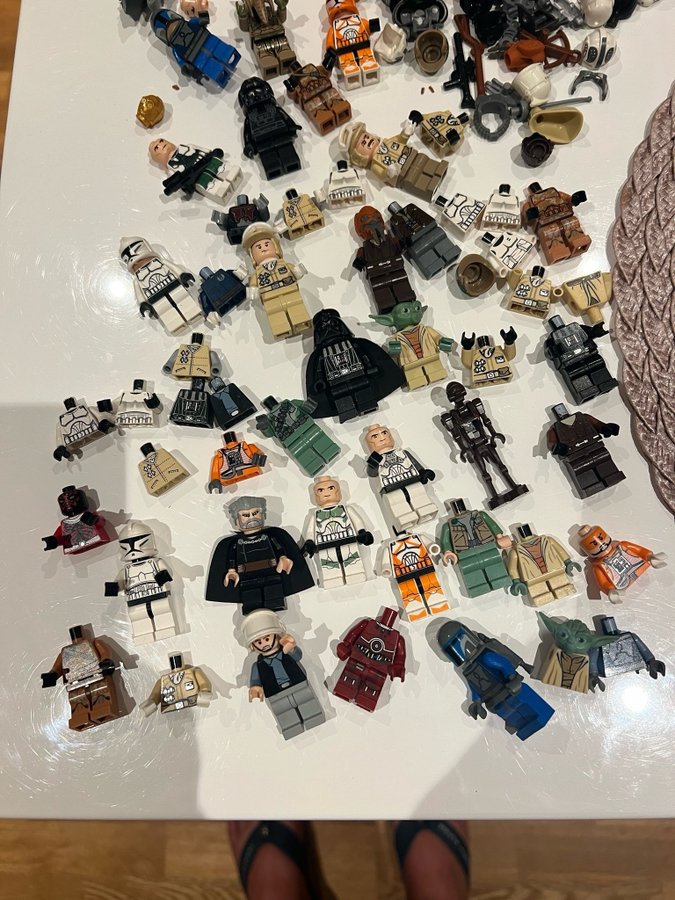 Lego Star Wars Minifigurer och andra tillbehör 200 g