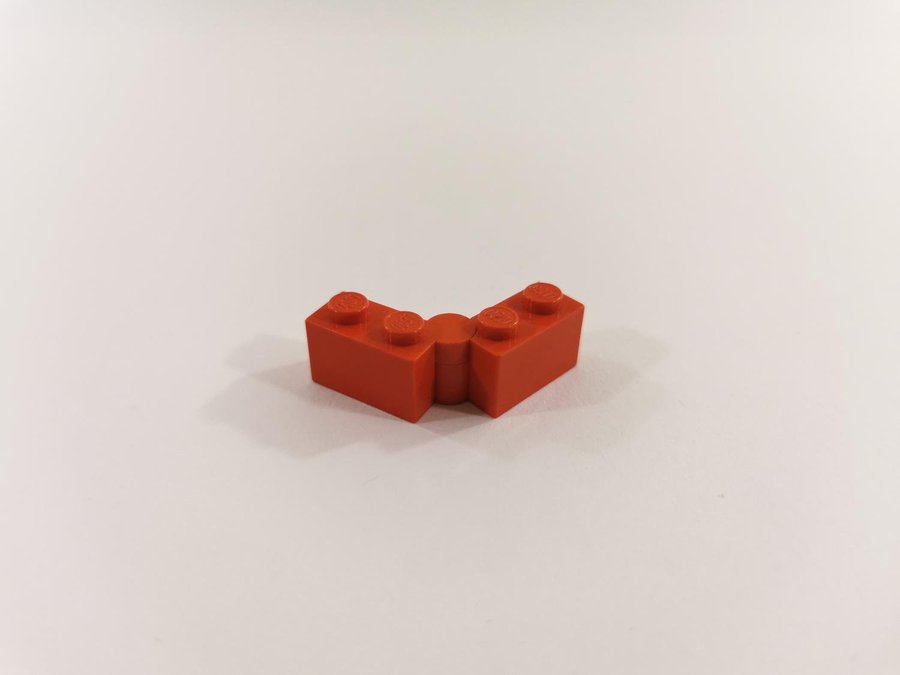 Lego - brick - hinge - gångjärn - part 3830 / 31 - röd