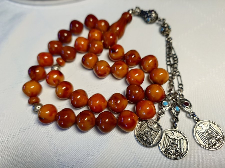 Tasbih Sandalus med Silver