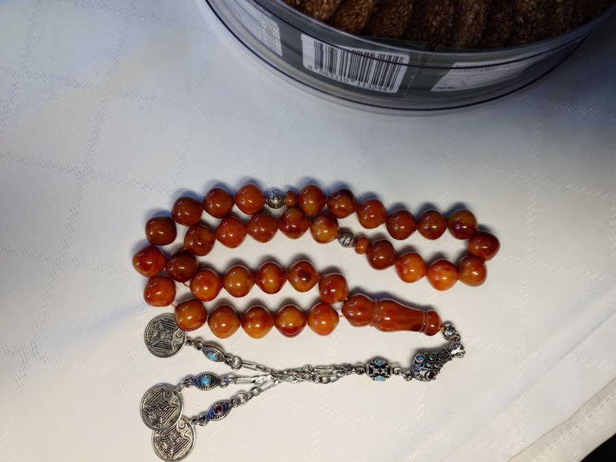 Tasbih Sandalus med Silver