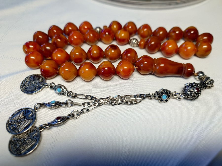 Tasbih Sandalus med Silver