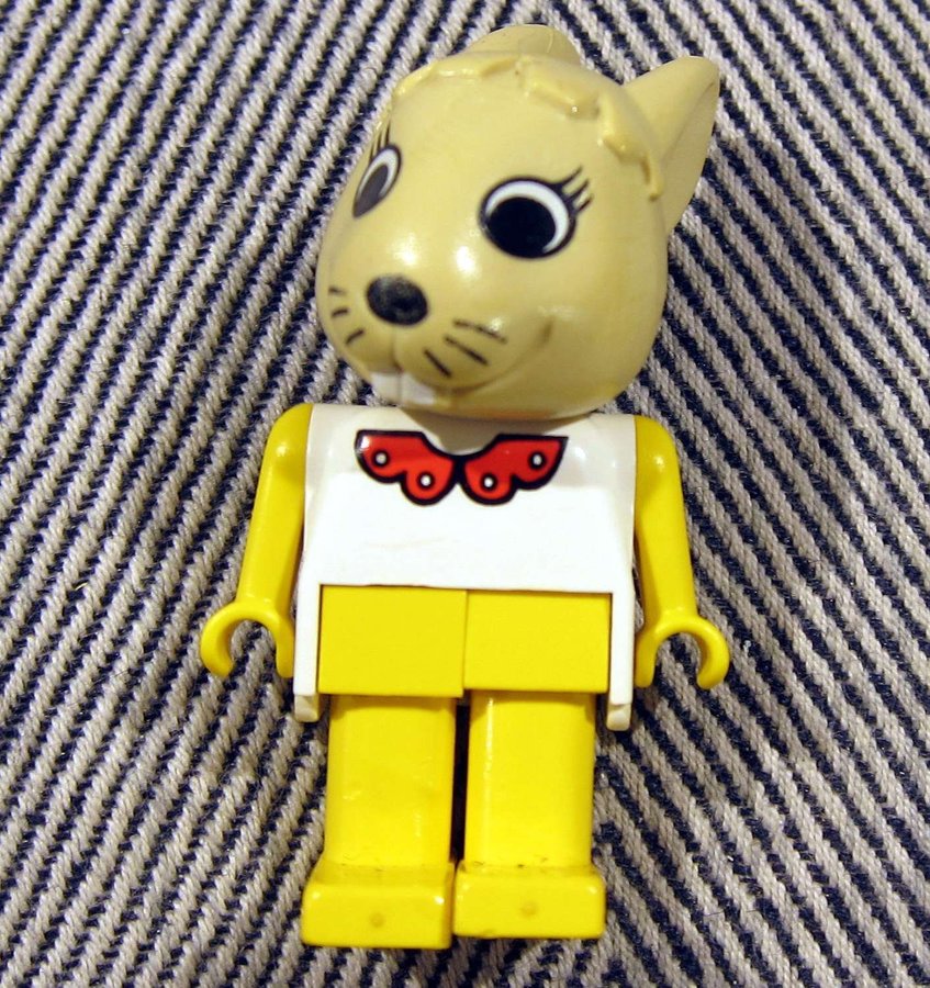 LEGO Figur Fabuland Rabbit - Bonnie Bunny Tan Head fab3d