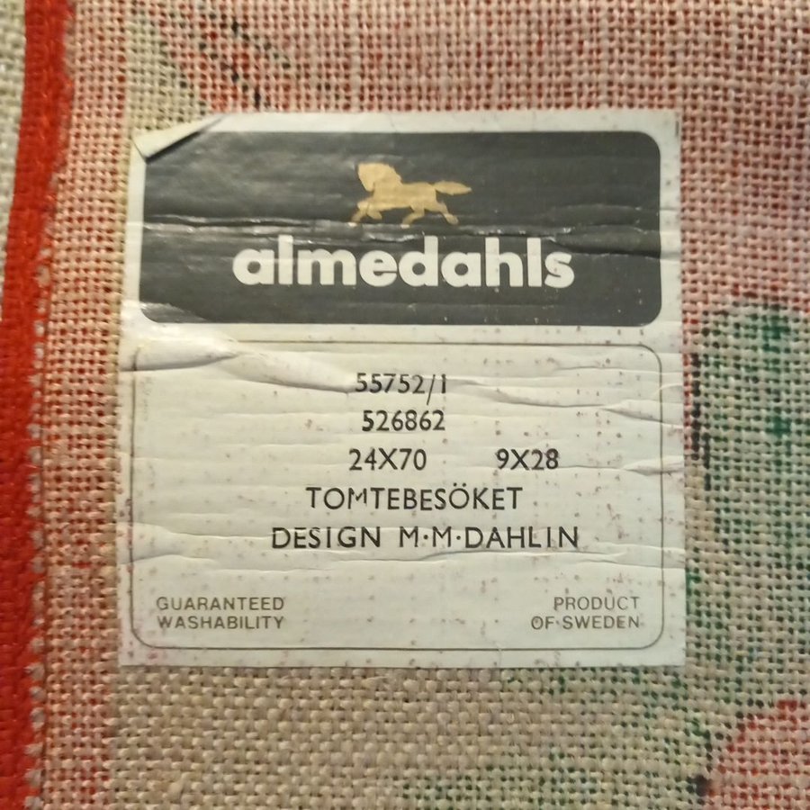 Almedahls BONAD VEPA Retro Tomtebesöket