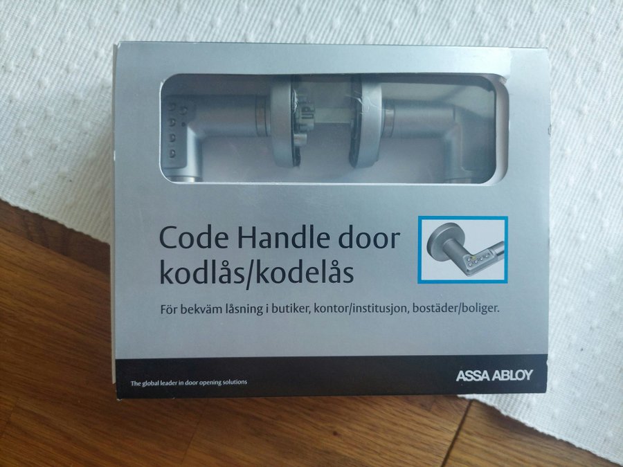 Assa Abloy 8810 Kodlås code Lås Höger handtag