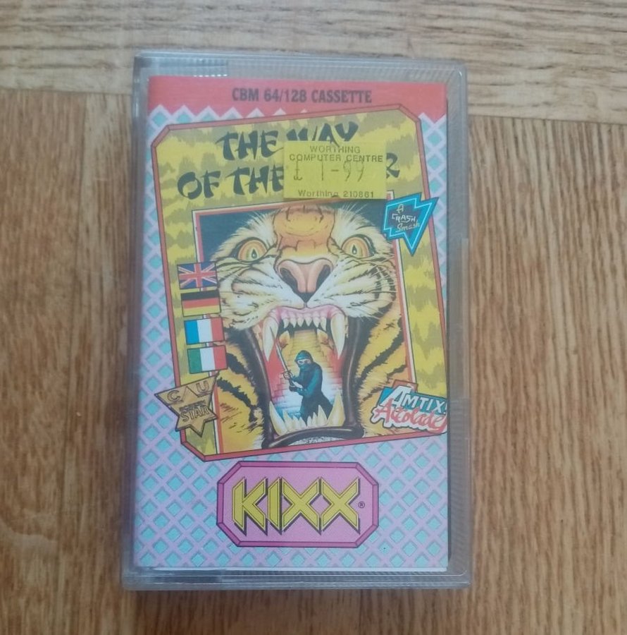 Way of the Tiger (Kixx - Gremlin Graphics) - Commodore 64 / C64 Spel