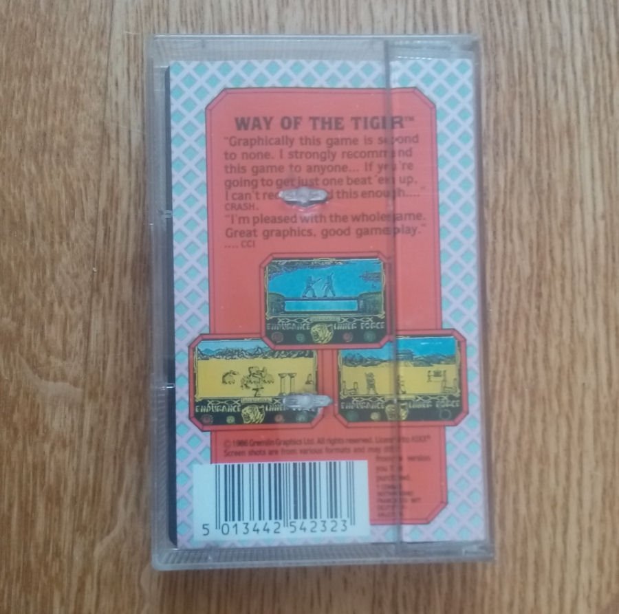 Way of the Tiger (Kixx - Gremlin Graphics) - Commodore 64 / C64 Spel