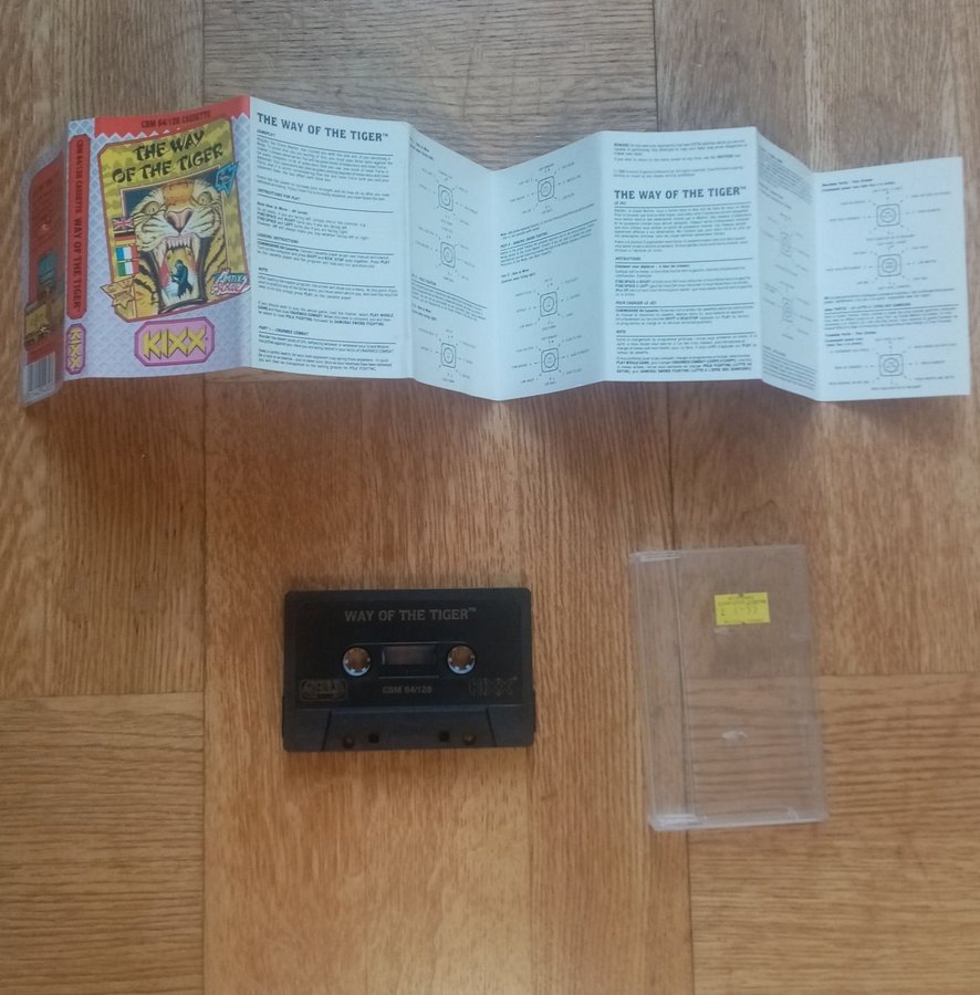 Way of the Tiger (Kixx - Gremlin Graphics) - Commodore 64 / C64 Spel