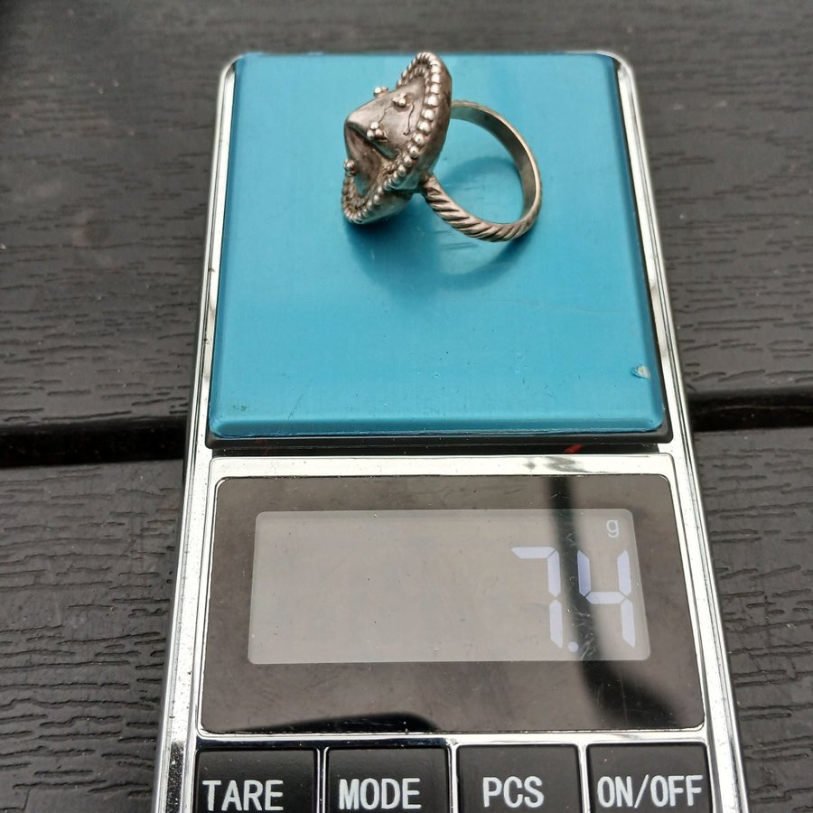 Vintage silver ring nr 5