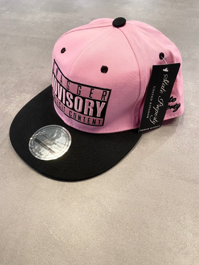 State Property Swagger Advisory Snapback Rosa / Svart