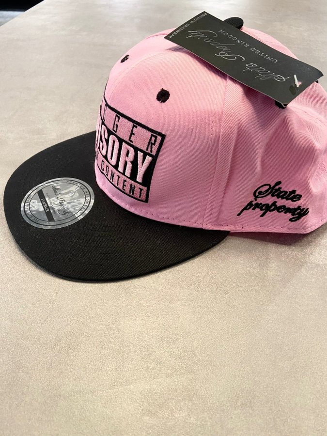 State Property Swagger Advisory Snapback Rosa / Svart